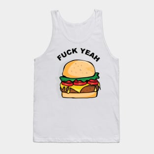 Fuck Yeah Burgers!!! Tank Top